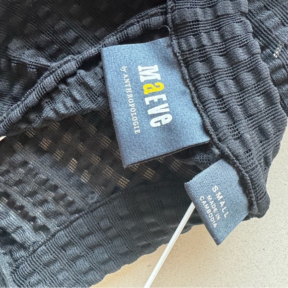 Maeve Sheer Mock Neck Top Size S - Picture 5 of 5